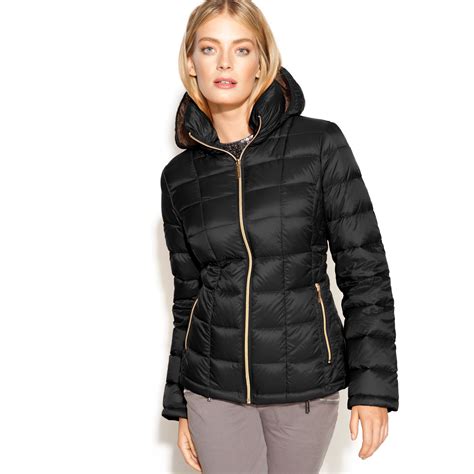 michael michael kors down packable puffer jacket|Michael Kors puffer jackets men's.